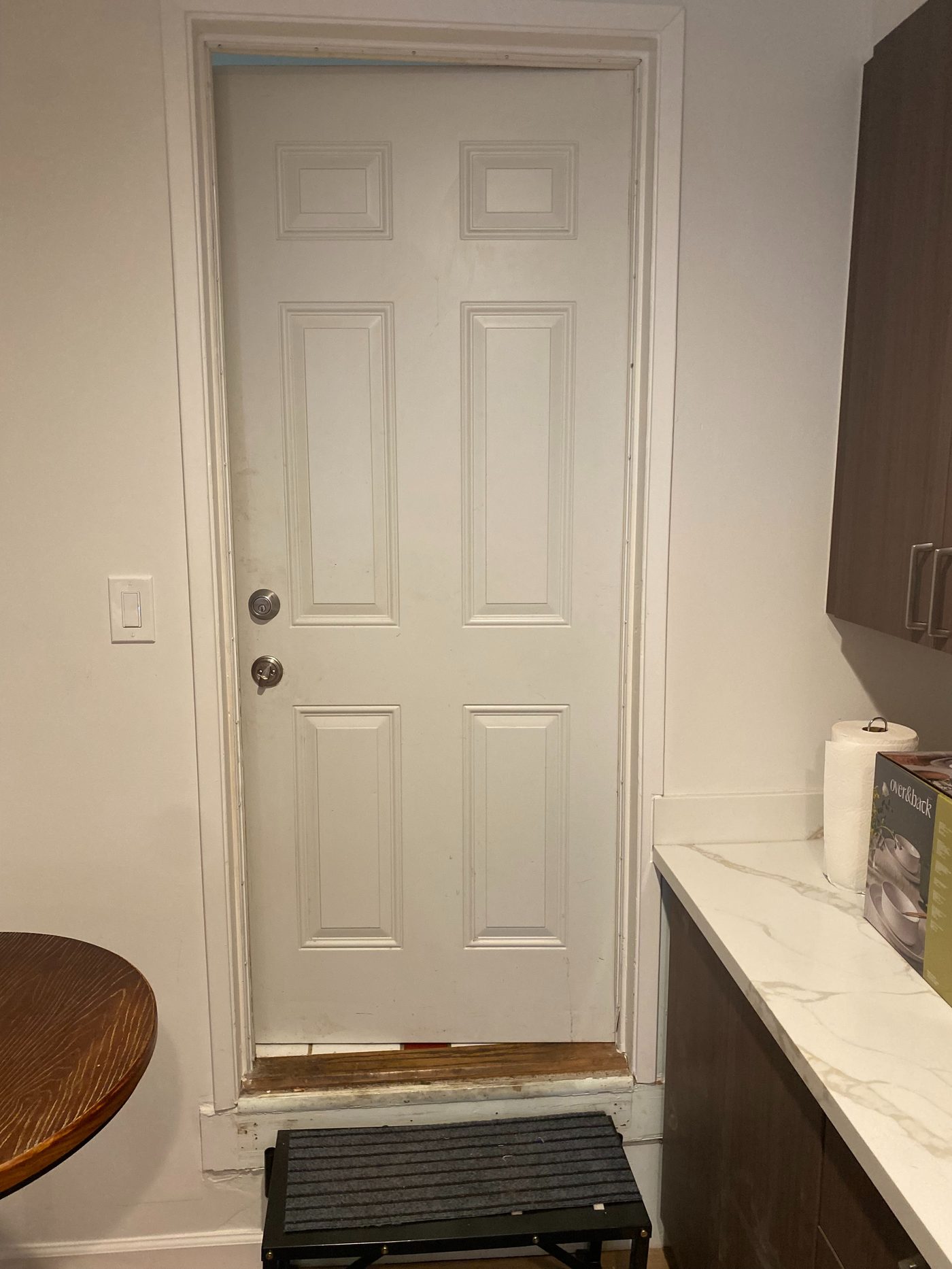 Door removal, before