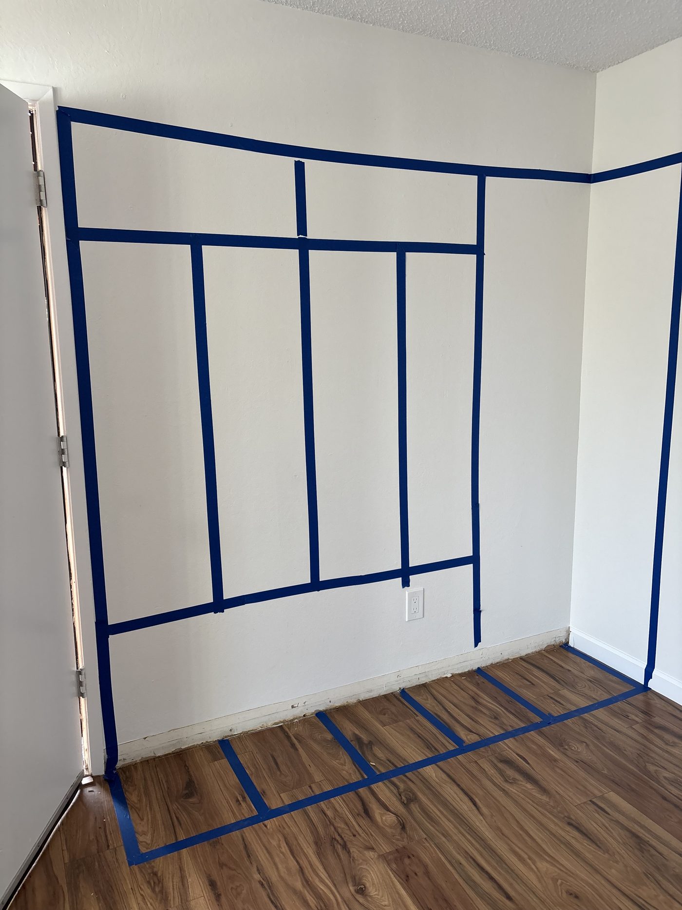Hall tree & entryway, before